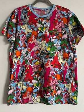 Cakeworthy Disney Who Framed Roger Rabbit All Over Print T-Shirt